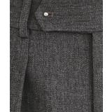 《美人百花掲載》ヴィンテージツイードタックワイドパンツ【洗濯機洗い可/防シワ】 | index | 詳細画像5