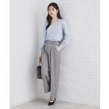 《美人百花掲載》ヴィンテージツイードタックワイドパンツ【洗濯機洗い可/防シワ】 | index | 詳細画像8