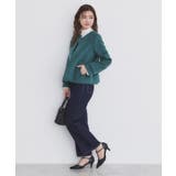 《5color/XS-LLsize》ウール混ノーカラーショートコート | index | 詳細画像25 