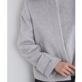 《5color/XS-LLsize》ウール混ノーカラーショートコート | index | 詳細画像36 