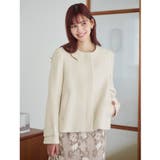 《5color/XS-LLsize》ウール混ノーカラーショートコート | index | 詳細画像1 