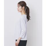 《S-3Lサイズ》タックビジュートップス【洗濯機洗い可】 | index | 詳細画像14 