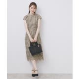 バイカラーレースワンピース【洗濯機洗い可】 | index | 詳細画像2 