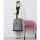 KAWADAダウンペプラムショートコート【撥水/洗濯機OK/静電気防止裏地】 | index | 詳細画像16