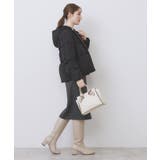 KAWADAダウンペプラムショートコート【撥水/洗濯機OK/静電気防止裏地】 | index | 詳細画像28