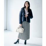 KAWADAダウンペプラムショートコート【撥水/洗濯機OK/静電気防止裏地】 | index | 詳細画像8