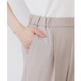 ラメピンストライプイージーテーパードパンツ【洗濯機洗い可/ストレッチ】 | index | 詳細画像21 