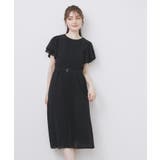 フロントタックIラインワンピース【洗濯機洗い可/防シワ】 | index | 詳細画像1 