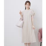 フロントタックIラインワンピース【洗濯機洗い可/防シワ】 | index | 詳細画像10 