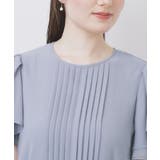 フロントタックIラインワンピース【洗濯機洗い可/防シワ】 | index | 詳細画像22 