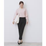 ウォームストレッチテーパードパンツ【洗濯機OK 防シワ 吸湿発熱】《XS～3L》 | index | 詳細画像7 