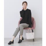 ウォームストレッチテーパードパンツ【洗濯機OK 防シワ 吸湿発熱】《XS～3L》 | index | 詳細画像16 