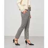 ウォームストレッチテーパードパンツ【洗濯機OK 防シワ 吸湿発熱】《XS～3L》 | index | 詳細画像37 