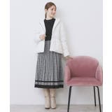 千鳥チェックバイカラーニットワンピース【洗濯機OK/抗ピル】 | index | 詳細画像9 