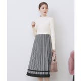 千鳥チェックバイカラーニットワンピース【洗濯機OK/抗ピル】 | index | 詳細画像29 