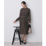 《5色展開/S-3Lサイズ》プリーツフレアワンピース【洗濯機OK/防シワ】 | index | 詳細画像7 