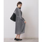 《5色展開/S-3Lサイズ》プリーツフレアワンピース【洗濯機OK/防シワ】 | index | 詳細画像20 