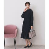 《5色展開/S-3Lサイズ》プリーツフレアワンピース【洗濯機OK/防シワ】 | index | 詳細画像28 