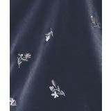 バックシャン小花刺繍ベロアトップス【洗濯機OK】 | index | 詳細画像12 