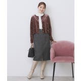 小花刺繍ベロアショートカーディガン【洗濯機OK】 | index | 詳細画像6 