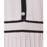 バイカラードッキング風ニットワンピース【洗濯機OK/抗ピル】 | index | 詳細画像4 