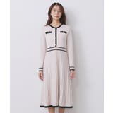 バイカラードッキング風ニットワンピース【洗濯機OK/抗ピル】 | index | 詳細画像13 