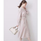 シャンブレーツイルドッキングフレアワンピース【洗濯機OK/イージーアイロン】 | index | 詳細画像1 