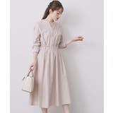 シャンブレーツイルドッキングフレアワンピース【洗濯機OK/イージーアイロン】 | index | 詳細画像5 