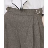 カルゼツイードストレッチワイドパンツ【洗濯機OK 防シワ イージーアイロン | index | 詳細画像20 