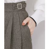 カルゼツイードストレッチワイドパンツ【洗濯機OK 防シワ イージーアイロン | index | 詳細画像23 