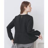 ジルコンペプラムトップス【洗濯機OK】 | index | 詳細画像3 