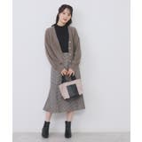 ラメフェザーヤーンVネックカーディガン【洗濯機OK】 | index | 詳細画像6