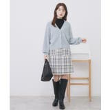 ラメフェザーヤーンVネックカーディガン【洗濯機OK】 | index | 詳細画像14