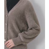 ラメフェザーヤーンVネックカーディガン【洗濯機OK】 | index | 詳細画像21