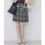 チェックツィードスカート/セットアップ対応【洗える】 | index | 詳細画像9 