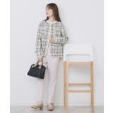 チェックツイードジャケットコート/セットアップ対応【洗える】 | index | 詳細画像7 