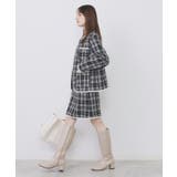 チェックツイードジャケットコート/セットアップ対応【洗える】 | index | 詳細画像13 