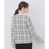 チェックツイードジャケットコート/セットアップ対応【洗える】 | index | 詳細画像20 