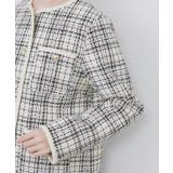 チェックツイードジャケットコート/セットアップ対応【洗える】 | index | 詳細画像23 