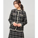 チェックツイードジャケットコート/セットアップ対応【洗える】 | index | 詳細画像26 