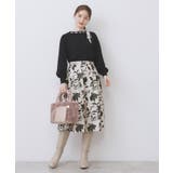 フラワータックフレアスカート【洗濯機OK/イージーアイロン/防シワ】 | index | 詳細画像6 