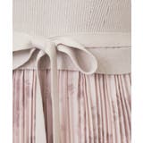 フラワープリーツドッキングニットワンピース【洗濯機OK】 | index | 詳細画像7 