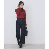 ランダムリブハイネックトップス【洗濯機OK/吸湿発熱】 | index | 詳細画像14