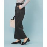 ベルト付き2タックワイドパンツ【洗濯機OK ストレッチ 防シワ | index | 詳細画像2 