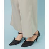 ベルト付き2タックワイドパンツ【洗濯機OK ストレッチ 防シワ | index | 詳細画像31 