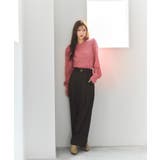 ベルト付き2タックワイドパンツ【洗濯機OK ストレッチ 防シワ | index | 詳細画像9 