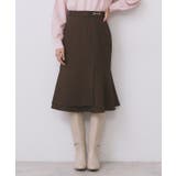 カルゼツイードアシメフレアスカート【洗濯機OK 防シワ イージーアイロン | index | 詳細画像13 