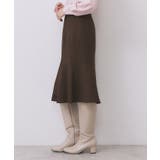 カルゼツイードアシメフレアスカート【洗濯機OK 防シワ イージーアイロン | index | 詳細画像14 