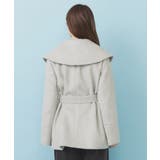 ベルト付ビッグカラーミドルコート | index | 詳細画像20 