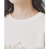 パール調ロゴクルーネックニット【洗濯機OK】 | index | 詳細画像16 